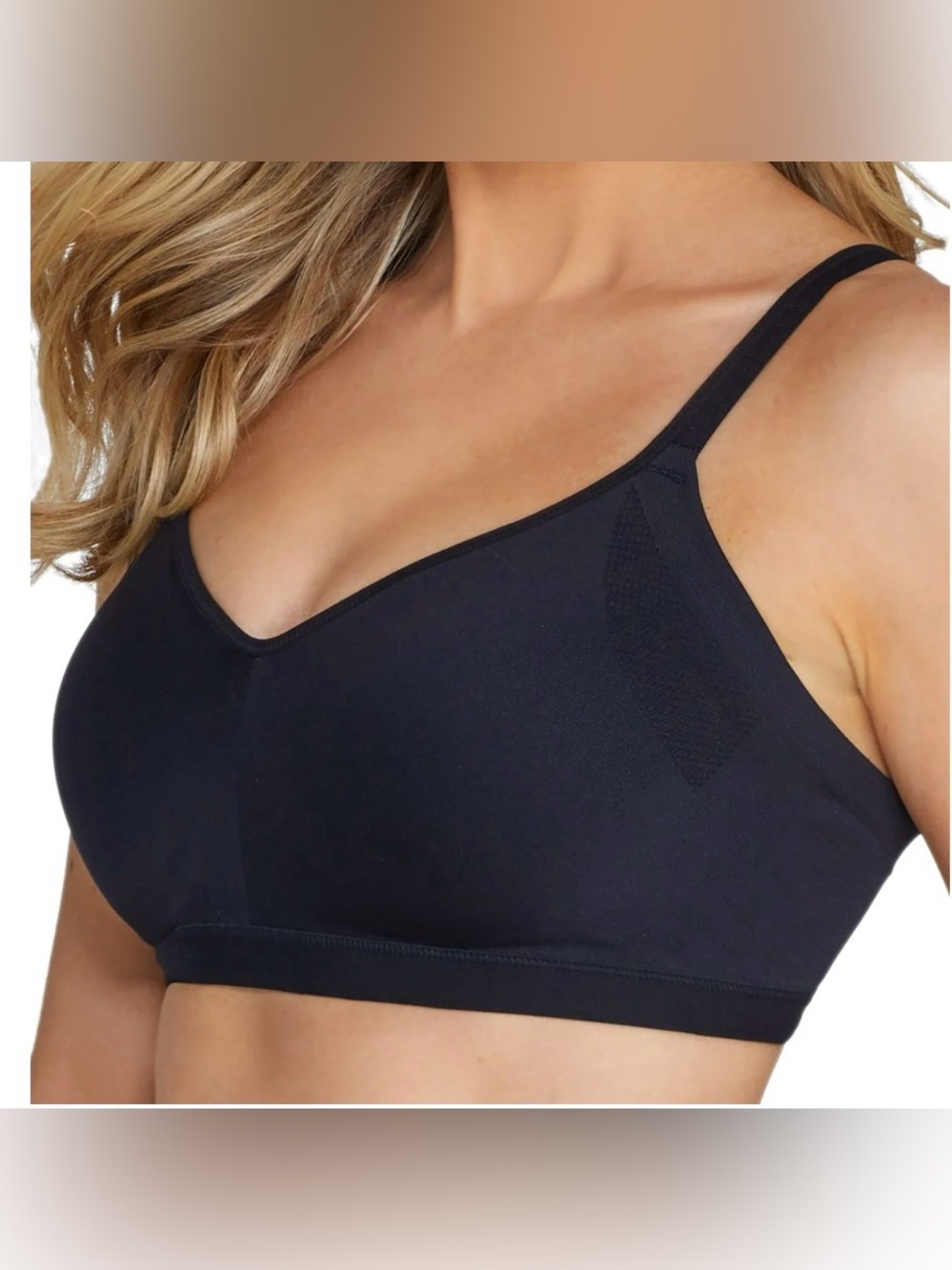 Warner's Womens Easy Does It™ No Bulge Wire-Free Bra RM3911A Size Large